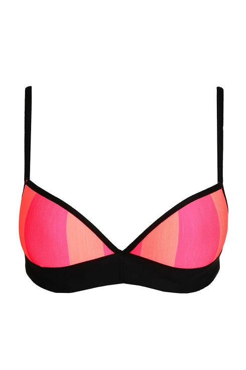 Sarda Lin Padded Plunge Bikini Top